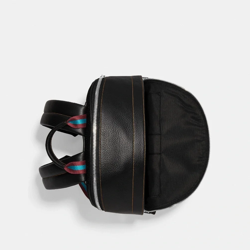 West Backpack With Houndstooth Print